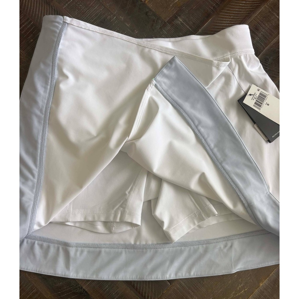 RLX Ralph Lauren Womens Golf Skort White Grey Mint Green Size S NEW 285935690002 - Picture 5 of 7